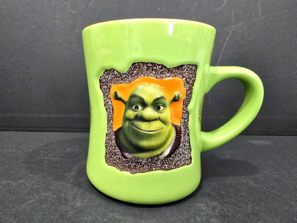 Universal Studios 2007 Shrek 4-D Dream Works Mug - NWOT